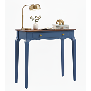 110 Cm Masif Konik Mavi Ceviz Dresuar