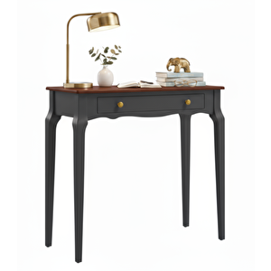 120 Cm Masif Konik Antrasit Ceviz Dresuar