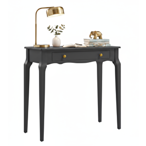 120 Cm Masif Konik Antrasit Dresuar