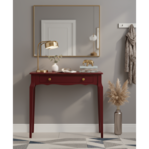 120 Cm Masif Konik Bordo Dresuar