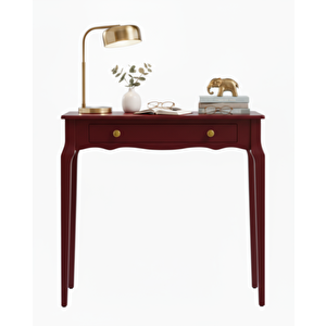 120 Cm Masif Konik Bordo Dresuar