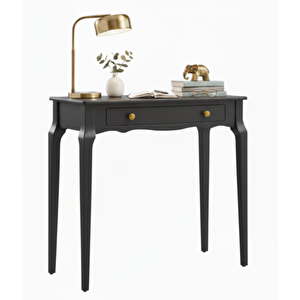 100 Cm Masif Konik Siyah Dresuar