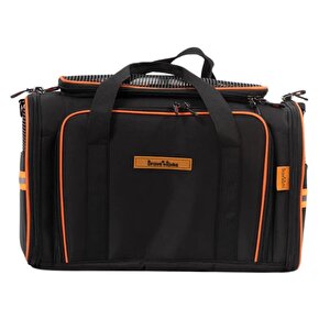 Reyo Brave Paws Hawaii Yırtılmaz Plastik Fileli Kedi Ve Köpek Taşıma Çantası Siyah