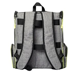 Reyo Brave Paws Plastik Fileli Piramit Model Yıkanabilir Kedi Ve Köpek Çantası Gri