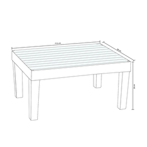 Holiday Amazon Balkon Takımı