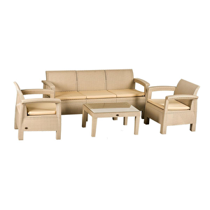 Holiday Amazon Balkon Takımı Cappuccino