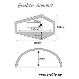 Evolite Summit Pro Çadır Sun Fresh Upf80