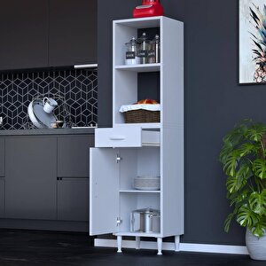 Vio Mutfak Dolabı 1 Kapak, 1 Raf, 1 Çekmece Alt, 2 Boş Göz Üst Modül (40 Cm Genişlik) 40 cm