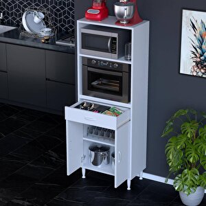 Vio Mutfak Dolabı 2 Kapak, 1 Raf, 1 Çekmece Alt, 2 Boş Göz Üst Modül (60 Cm Genişlik) 60 cm