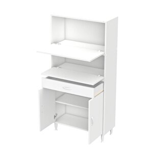 Vio Mutfak Dolabı 2 Kapak, 1 Raf, 1 Çekmece Alt, 2 Kapak Üst Modül (75 Cm Genişlik)