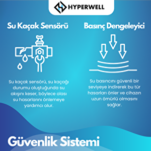 Hyperwell Naturel Premium 13 Aşamalı Pompalı Su Arıtma Cihazı