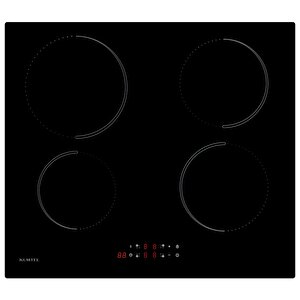 Siyah İndüksiyon Ocaklı Ankastre Set