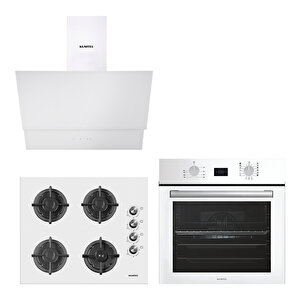 Digital Plus 15 Programlı Ankastre Set - Beyaz