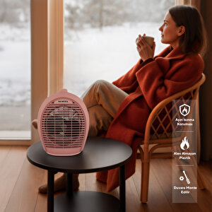 Kumtel Fanlı Isıtıcı 2000 W Lx-6331 Pembe