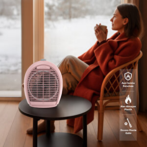 Kumtel Fanlı Isıtıcı 2000 W Lx-6331 Pembe