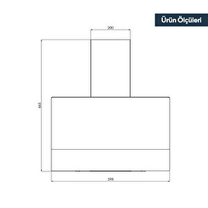 Magic cam Davlumbaz Da6-835