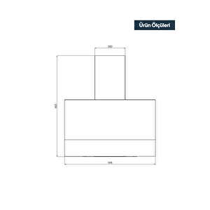 Kumtel Magic cam Davlumbaz Da6-835