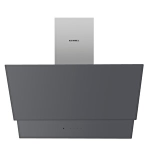 Antrasit (gri) Dokunmatik Cam Davlumbaz Da6-835