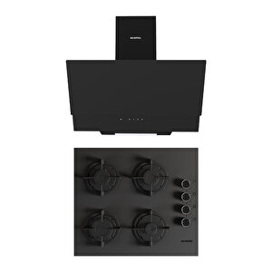 2'li̇ Magic Cam Ankastre Set (ocak-davlumbaz)