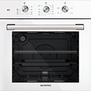 2\'li Beyaz Cam Ankastre Set