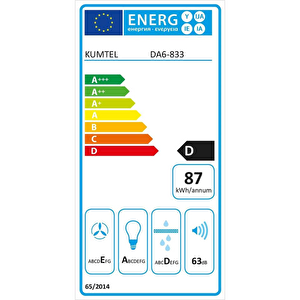 Kumtel 2\'li Dinamik Siyah Ankastre Set