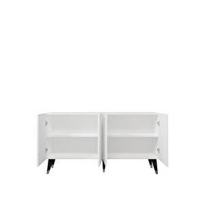 8217-32ct Kb150 Konsol,tv Üni̇tesi̇ BEYAZ-SİYAH-GÜMÜŞ