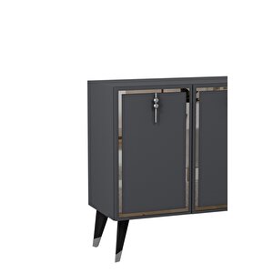 8219-32ct Kb150 Konsol,tv Üni̇tesi̇ ANTRASİT-GÜMÜŞ