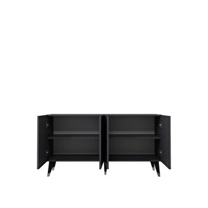 8219-32ct Kb150 Konsol,tv Üni̇tesi̇ ANTRASİT-GÜMÜŞ