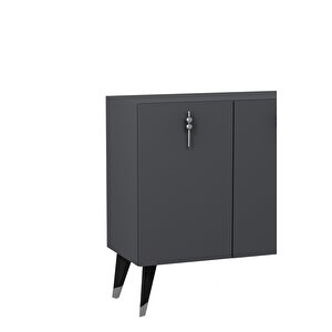 8218-32ct Kb150 Konsol,tv Üni̇tesi̇ ANTRASİT-GÜMÜŞ