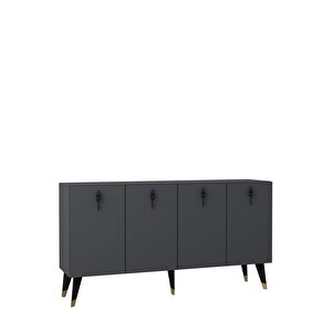 8218-32ct Kb150 Konsol,tv Üni̇tesi̇ ANTRASİT-SİYAH