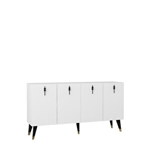 8218-32ct Kb150 Konsol,tv Üni̇tesi̇ BEYAZ-SİYAH