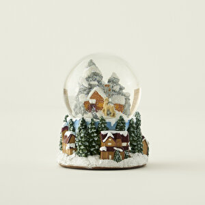 Snow Ball Yılbaşı Kar Küresi (11x11x15 cm)