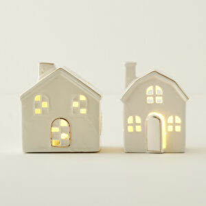 Home Yılbaşı Ledli Aydınlatma Beyaz (10x11x12 cm)