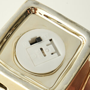 Home Yılbaşı Ledli Aydınlatma Gold (7x6x8 cm)