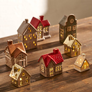 Home Yılbaşı Ledli Aydınlatma Gold (7x6x8 cm)