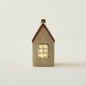 Home Yılbaşı Ledli Aydınlatma Kiremit (11x6x12 cm)