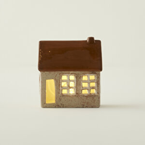 Home Yılbaşı Ledli Aydınlatma Kiremit (11x6x12 cm)