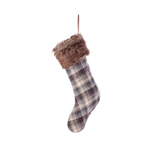 Yılbaşı Süsü Polyester Çorap H 45cm