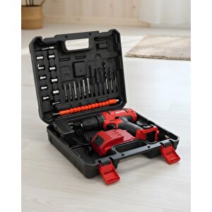 Asd-3565 Şarjlı Vidalama 24 Parça Aksesuar Seti
