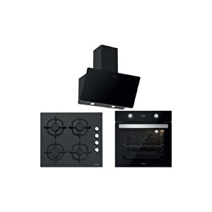 Ankastre Set - Soho 60cm Davlumbaz - Cs5343b01 - Bo6504b01