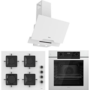 New Akion Silent Ankastre Set ( Qep63cb-ss206-d064sa )