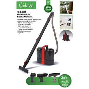 Kcc-4324 Koltuk Ve Halı Yıkama Makinesi Kırmızı