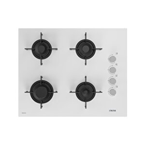 Altus Ala 159 Dw Beyaz Cam Ankastre Ocak Doğalgazlı