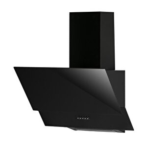 Sad-3314 B Siyah Cam Davlumbaz