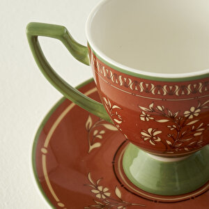 Ethnic 6'lı Kahve Fincanı Seti (90 Cc)