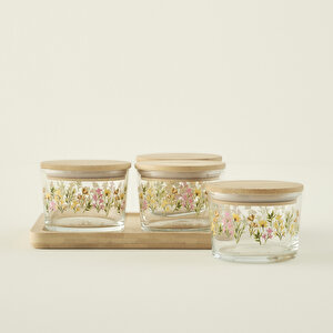 Flores 4'lü Kahvaltılık Seti (220 Cc) Çok Renkli