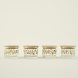 Flores 4'lü Kahvaltılık Seti (220 Cc) Çok Renkli