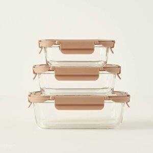 Terra Cam Saklama Kabı Bej (1050 Cc) Bej