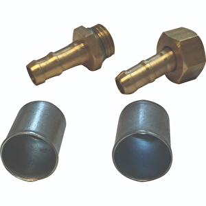 8mm 3/8rekor Erkek Ve Dişi İlaçlama Hortumu Yedek Bağlantı Nipel Takımı