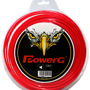 g 3.3mm 56m 3 Köşe Üçgen Kırmızı Misina